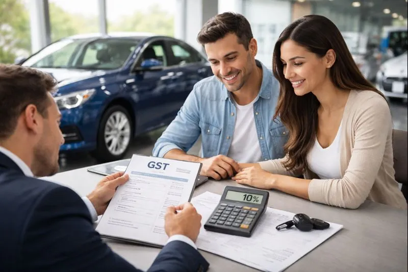 Car GST Calculator family buy car thorugh dealer