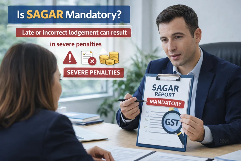 What Is SAGAR? Discussion about mandatory sagar gst lodgment